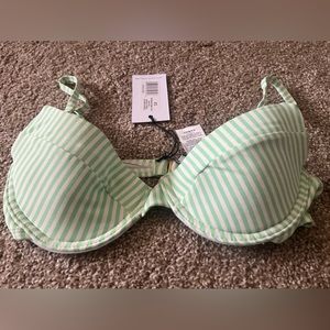 NWT WeWoreWhat Delilah bikini bottom (S) and WeWoreWhat Vintage Demi top (XS)